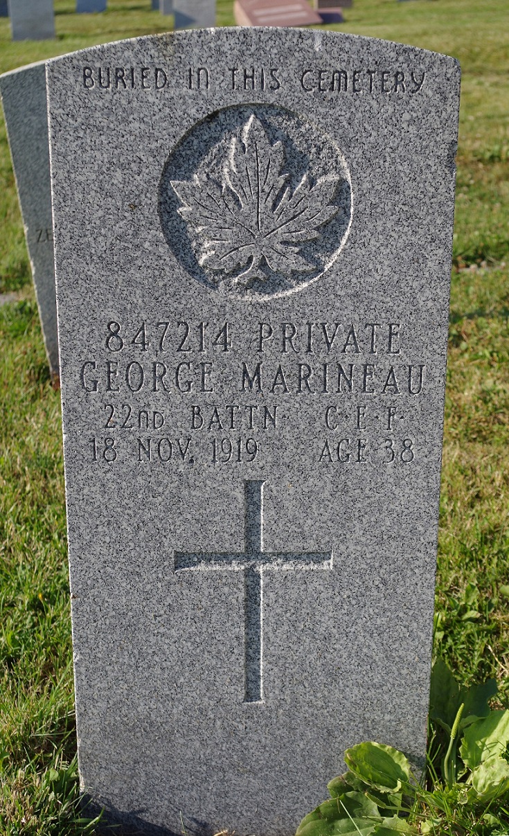 Grave marker