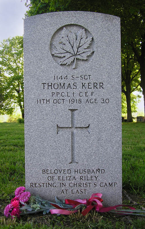 Grave marker