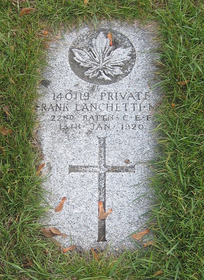 Grave marker