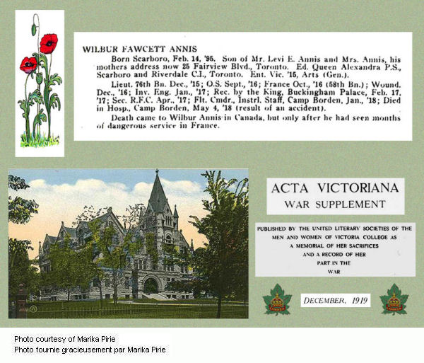 Acta Victoriana War Supplement