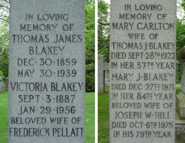 Parents' Grave marker