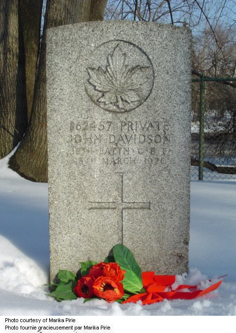 Grave marker