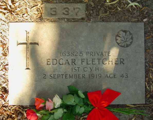 Grave marker
