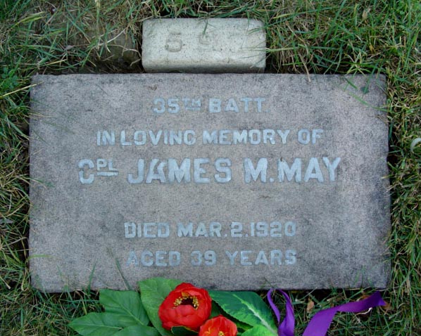 Grave marker