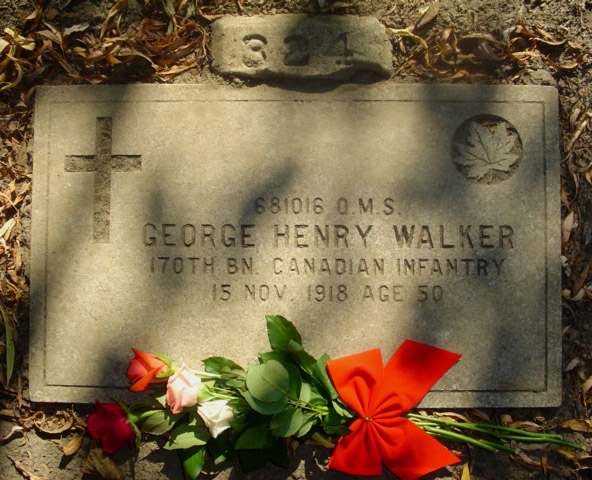 Grave marker