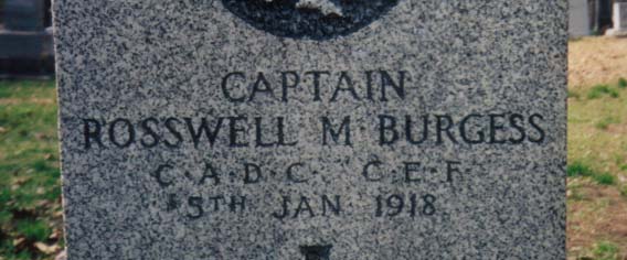 Detail of Grave Marker