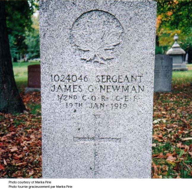 Grave marker inscription