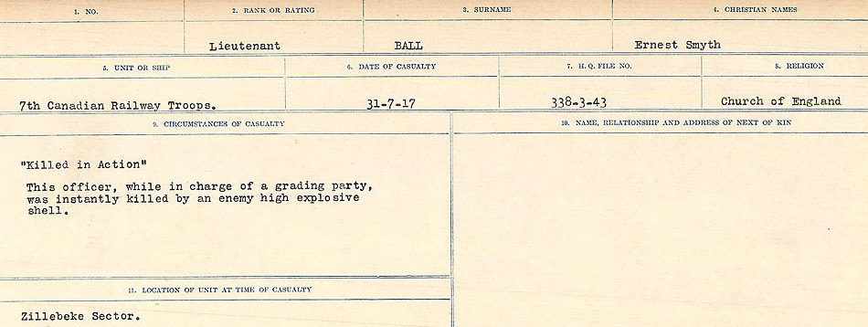 Circumstances of Death Registers
