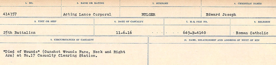 Circumstances of Death Registers