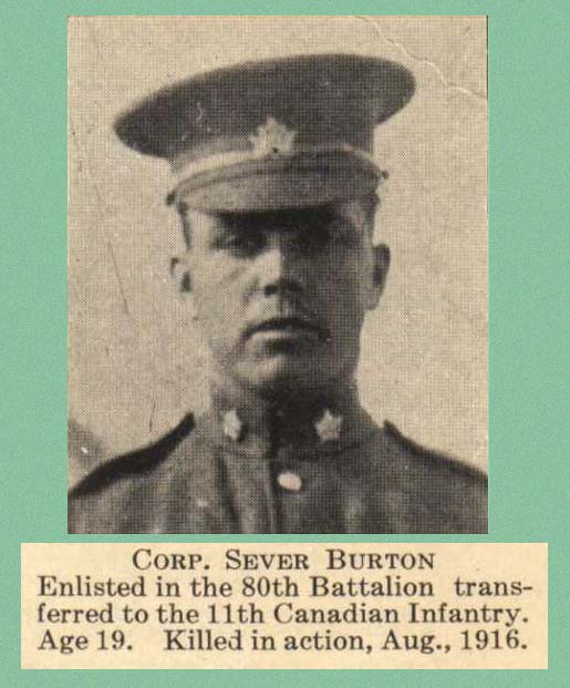 Photo of Severe Burton