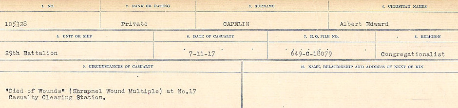 Circumstances of Death Registers