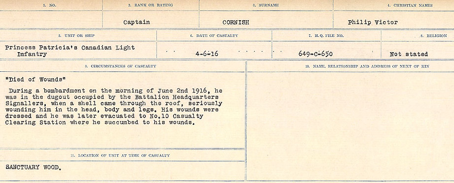 Circumstances of Death Registers