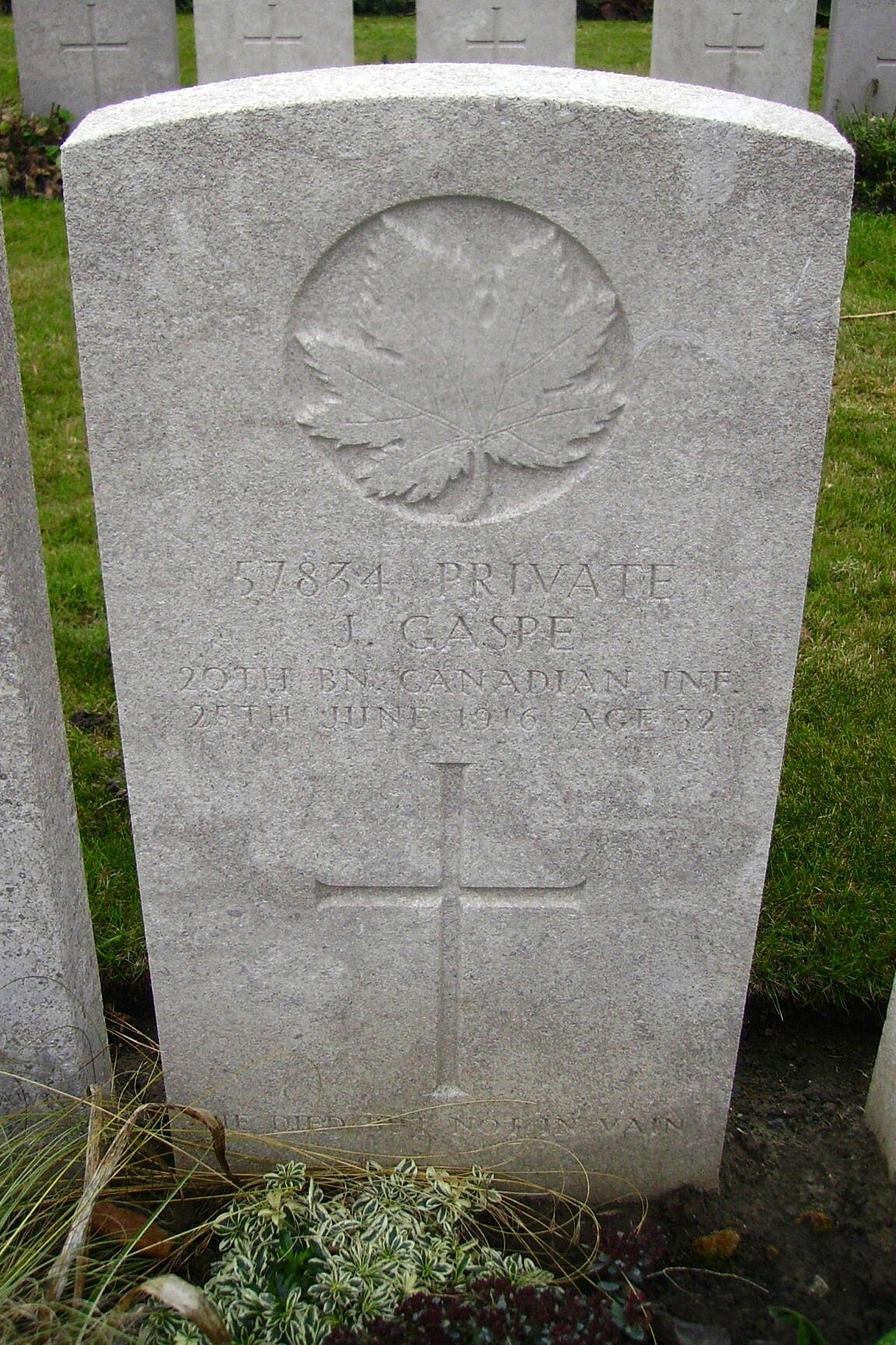 Grave marker