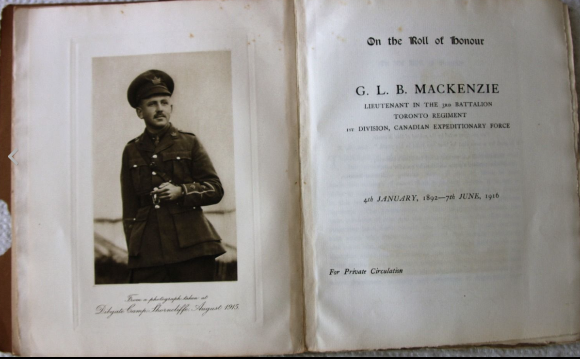 Photo of GEORGE LAWRENCE BISSET MACKENZIE