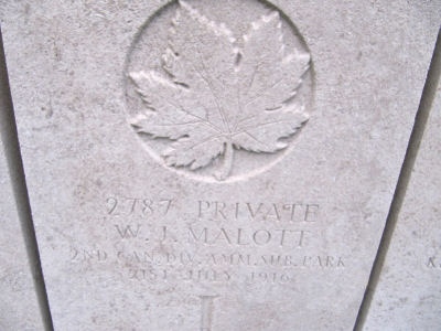 Grave marker