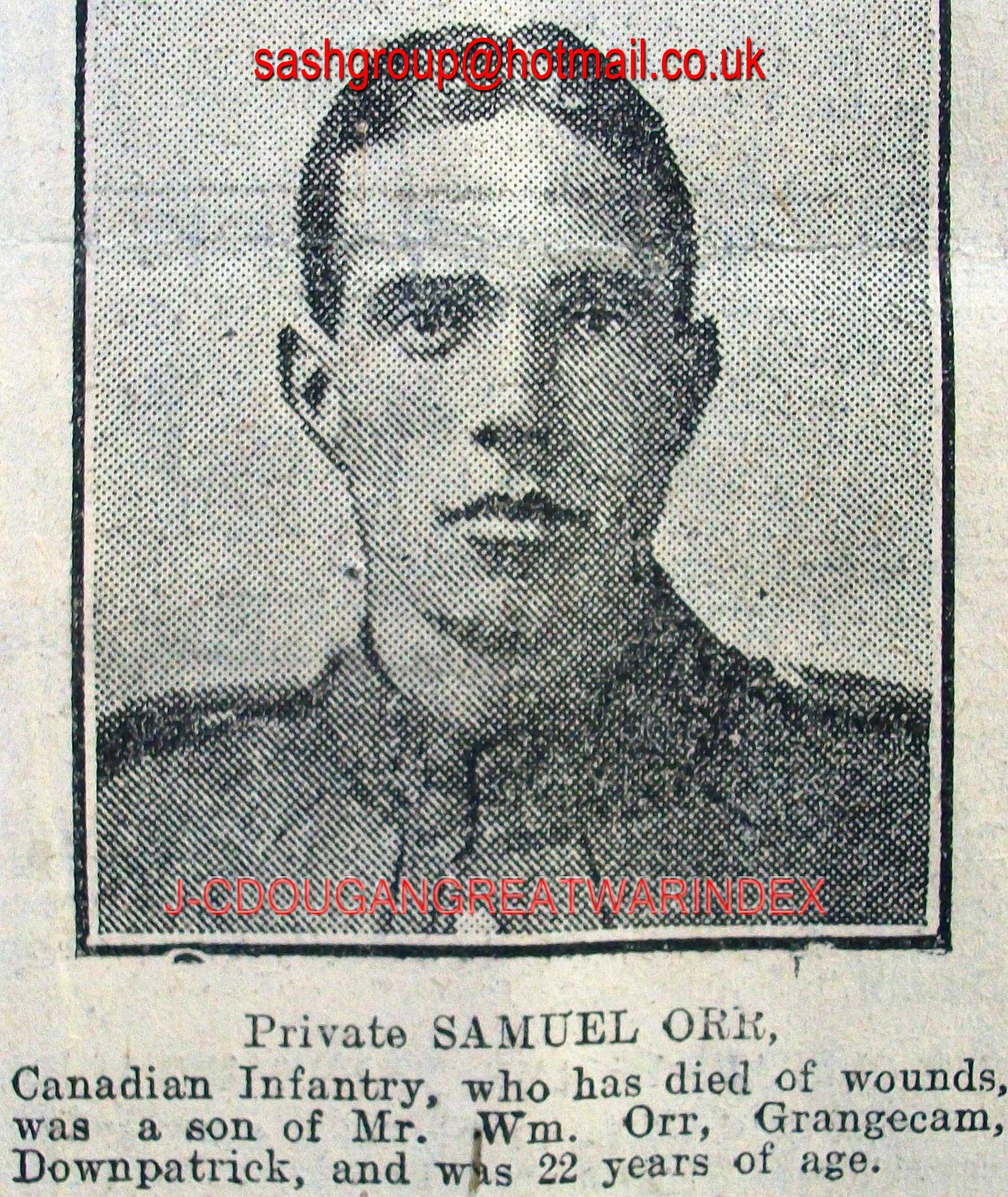 Photo of SAMUEL ORR