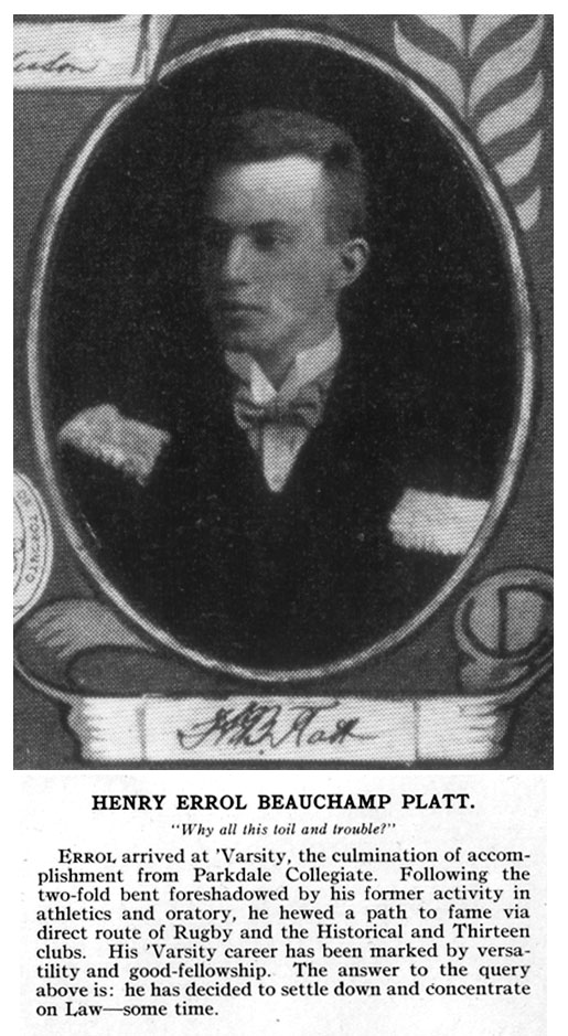 Photo of Henry Errol Beauchamp Platt