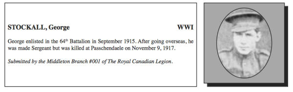 Photo of George Stockall