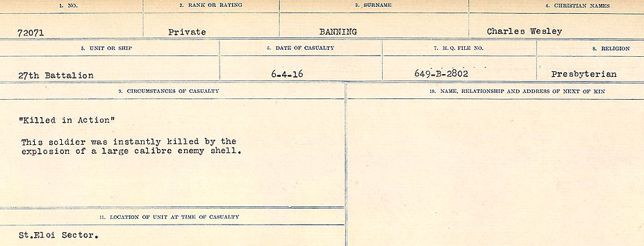 Circumstances of Death Registers