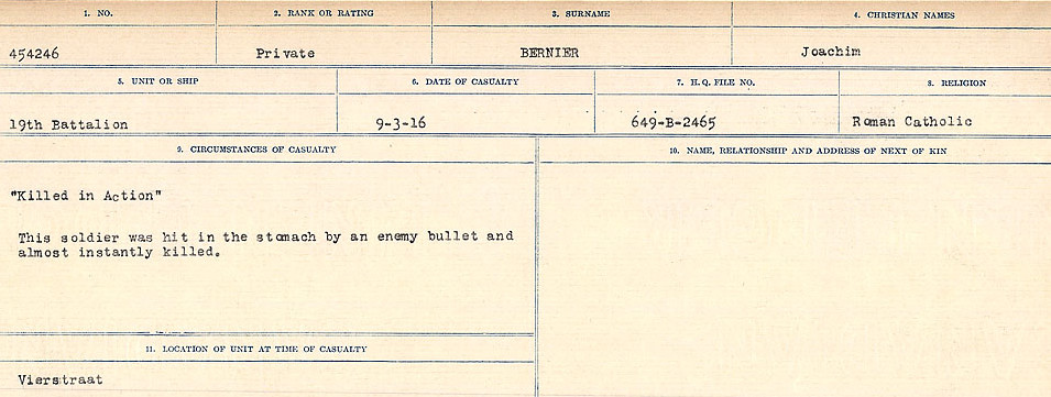 Circumstances of Death Registers