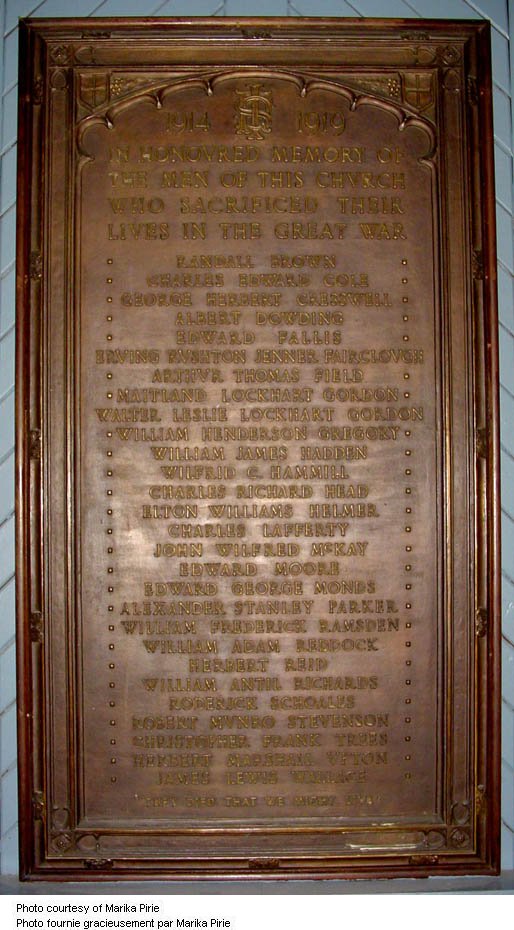 Commemorative Plaque