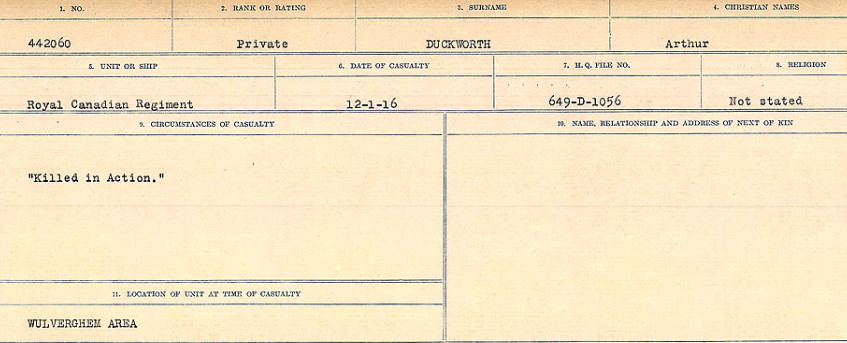 Circumstances of death registers