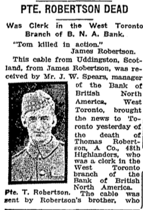 Photo de Thomas Robertson