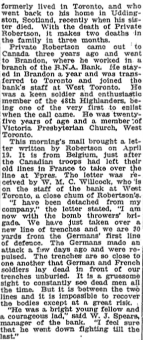 Photo de Thomas Robertson