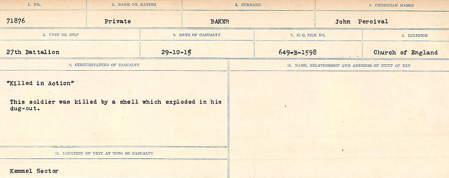 Circumstances of Death Registers