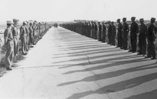 Final salute to a Fallen comrade