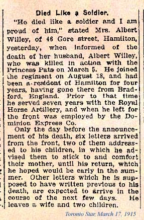 Newspaper Obituary