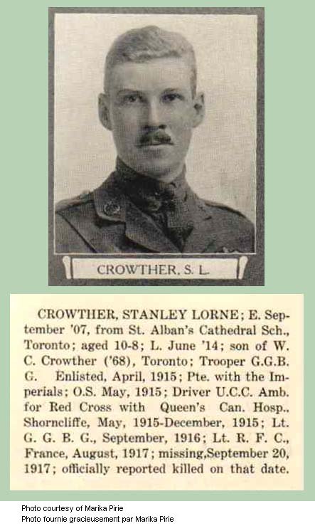Photo of Stanley Lorne Crowther