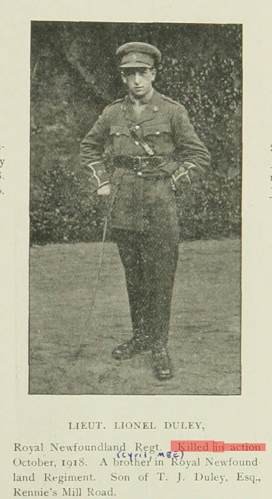 Photo of Lionel Duley