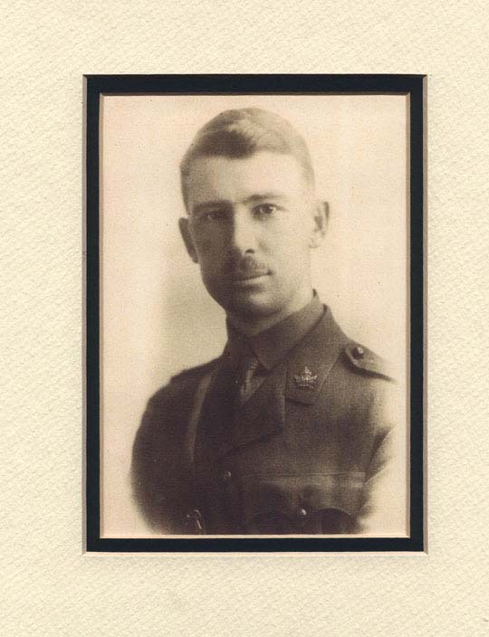 Photo of Lieutenant Francis Thomas Pendergast