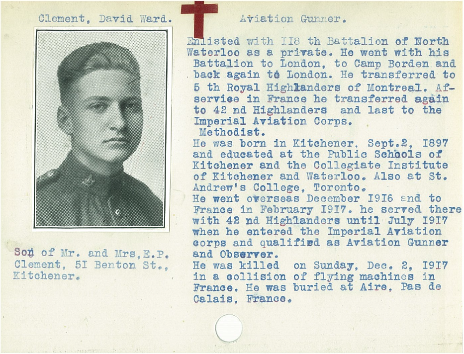 Photo of DAVID WARD CLEMENT