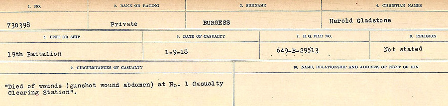 Circumstances of Death Registers