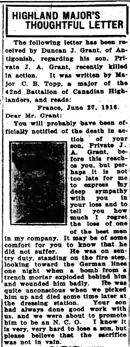 Newspaper clipping