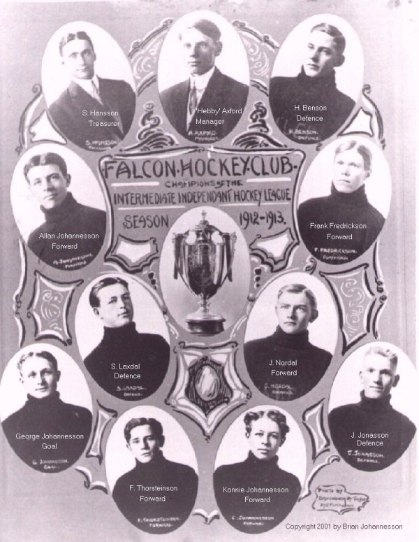 Winnipeg Falcons Team photo