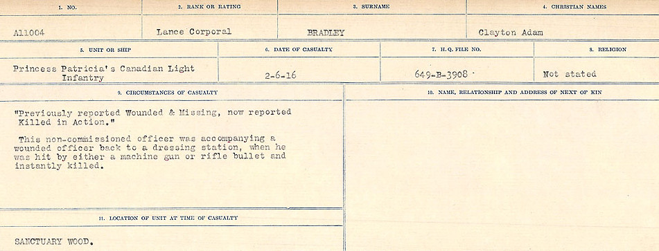 Circumstances of Death Registers
