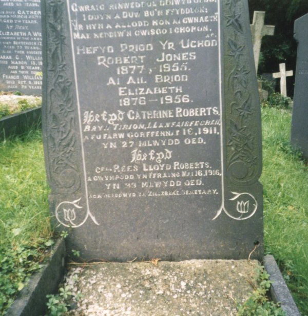 Catherine's Gravemarker