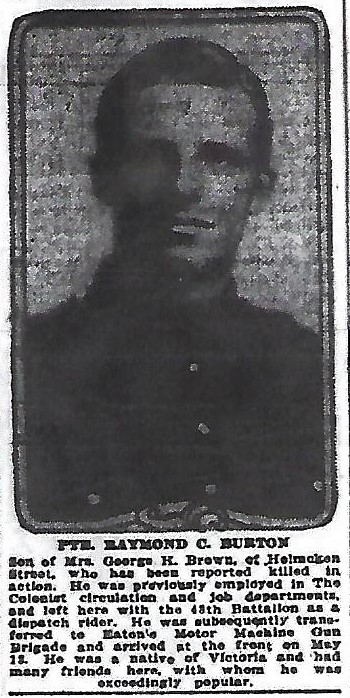 Photo of RAYMOND CLIFFORD BURTON