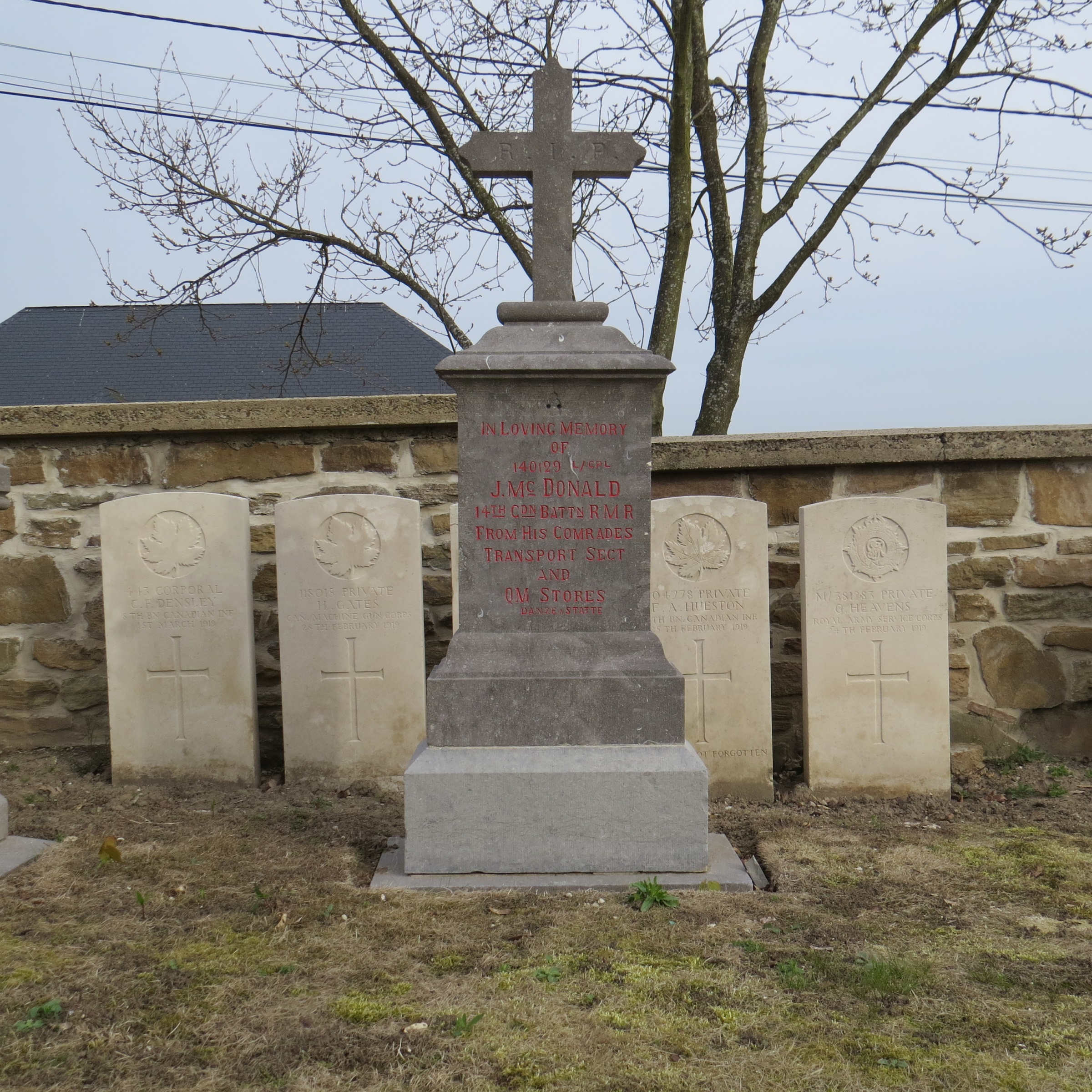 Grave marker