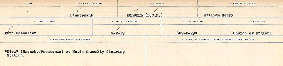 Circumstances of Death Registers