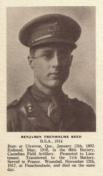 Photo of  Benjamin Trenholm Reed