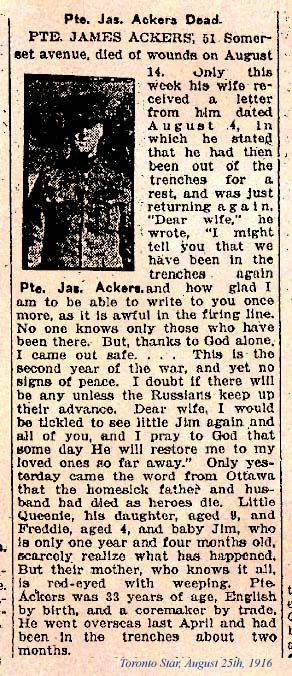 Photo of James Ackers