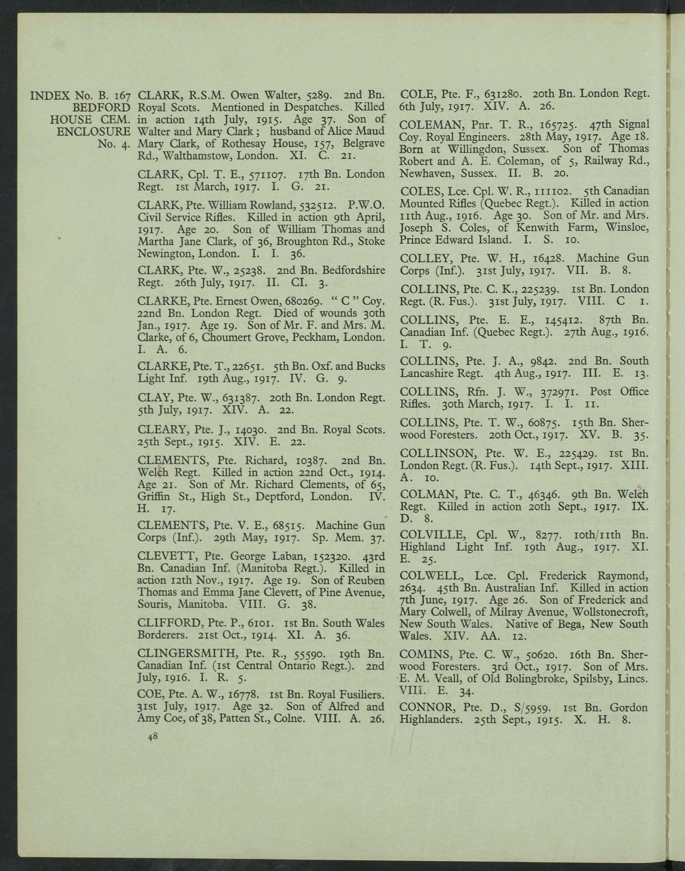 Graves registration form