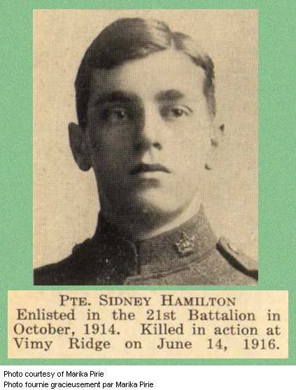 Photo of Sydney Hamilton