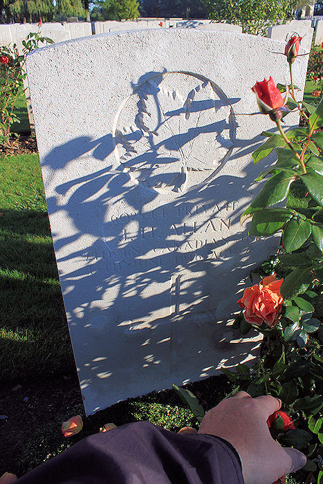Grave marker