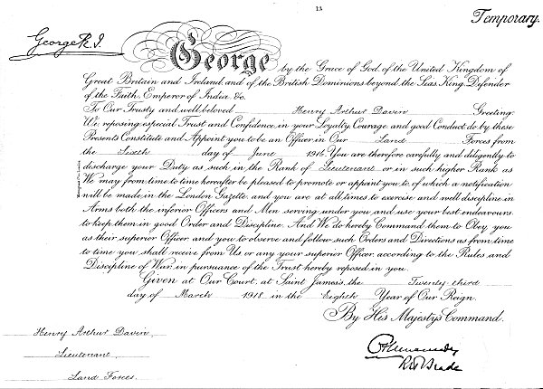 Lieutenant Commission