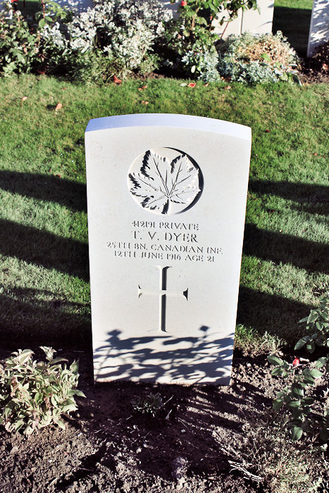 Grave marker